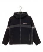 AVIREXアヴィレックス）の古着「フリースジャケット」｜ブラック