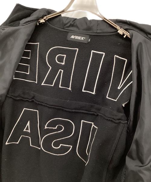 AVIREX（アヴィレックス）AVIREX (アヴィレックス) フリースジャケット ブラック サイズ:Mの古着・服飾アイテム