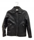 FREAK'S STOREフリークスストア）の古着「レザーライダースジャケット」｜ブラック