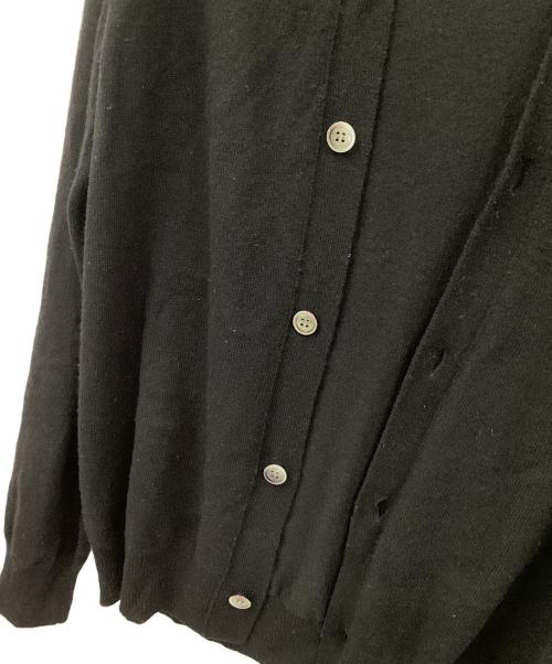 COMME des GARCONS（コムデギャルソン）COMME des GARCONS (コムデギャルソン) ハートワッペンウールカーディガン ブラック サイズ:Lの古着・服飾アイテム