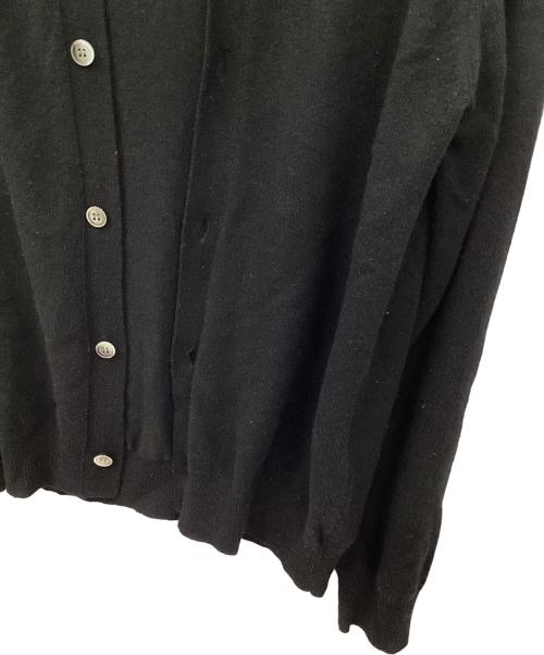 COMME des GARCONS（コムデギャルソン）COMME des GARCONS (コムデギャルソン) ハートワッペンウールカーディガン ブラック サイズ:Lの古着・服飾アイテム