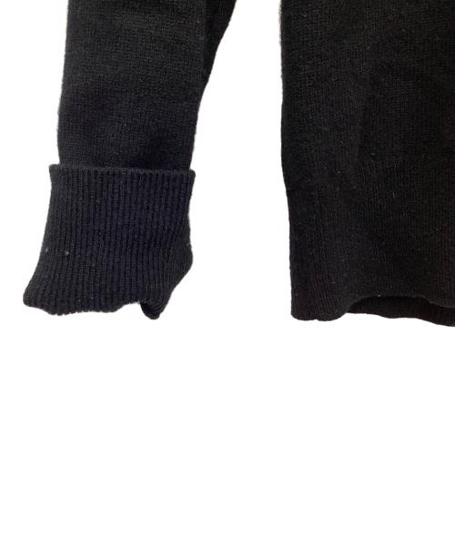 COMME des GARCONS（コムデギャルソン）COMME des GARCONS (コムデギャルソン) ハートワッペンウールカーディガン ブラック サイズ:Lの古着・服飾アイテム