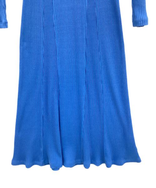 UNITED TOKYO（ユナイテッドトーキョー）UNITED TOKYO (ユナイテッドトーキョー) 長袖ワンピース ブルー サイズ:FREEの古着・服飾アイテム