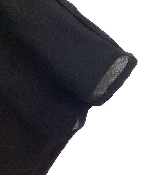 COMME des GARCONS（コムデギャルソン）COMME des GARCONS (コムデギャルソン) 半袖ブラウス ブラック サイズ:Sの古着・服飾アイテム