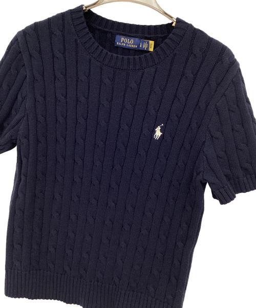 POLO RALPH LAUREN（ポロ・ラルフローレン）POLO RALPH LAUREN (ポロ・ラルフローレン) セーター ネイビー サイズ:Lの古着・服飾アイテム