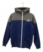 THE NORTH FACEザ ノース フェイス）の古着「ジップパーカー」｜グレー×ネイビー