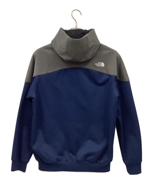 THE NORTH FACE（ザ ノース フェイス）THE NORTH FACE (ザ ノース フェイス) ジップパーカー グレー×ネイビー サイズ:Lの古着・服飾アイテム