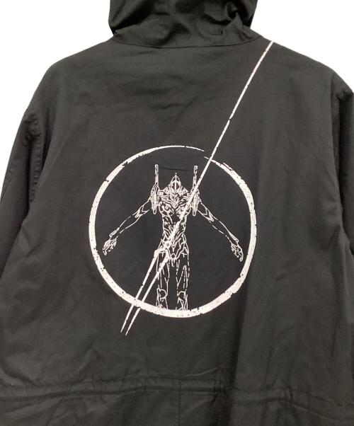 RADIO EVA HOLLYWOOD STAR（ラジオエヴァハリウッドスター）RADIO EVA HOLLYWOOD STAR (ラジオエヴァハリウッドスター) モッズコート ブラック サイズ:Lの古着・服飾アイテム