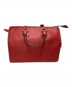 LOUIS VUITTONルイ ヴィトン）の古着「ルイ ヴィトン エピ スピーディ M43017 ハンドバッグ」｜カスティリアン・ レッド
