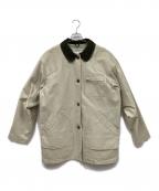L.L.Beanエルエルビーン）の古着「ハンティングジャケット」｜ベージュ×グリーン
