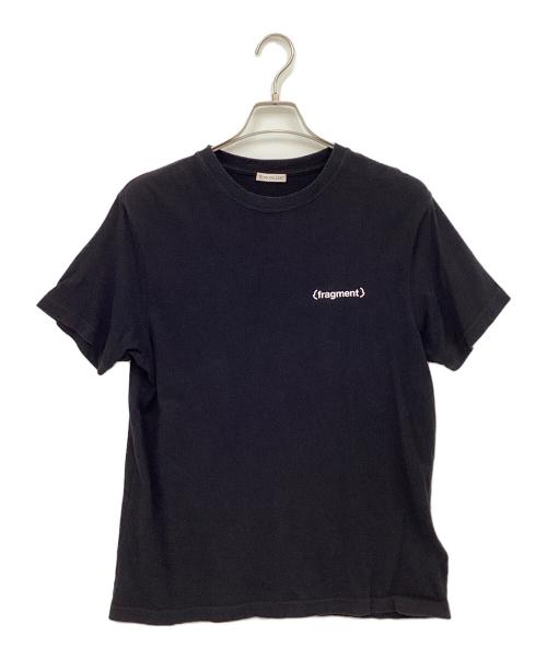 MONCLER（モンクレール）MONCLER (モンクレール) 半袖カットソー ブラック×ホワイト サイズ:ｻｲｽﾞ表記なしの古着・服飾アイテム