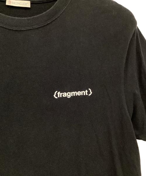 MONCLER（モンクレール）MONCLER (モンクレール) 半袖カットソー ブラック×ホワイト サイズ:ｻｲｽﾞ表記なしの古着・服飾アイテム