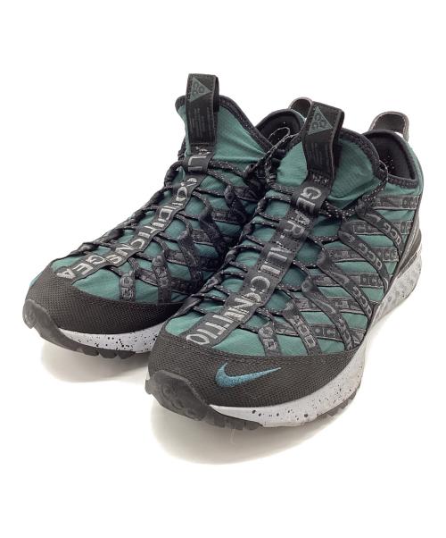 NIKE ACG（ナイキエーシージー）NIKE ACG (ナイキエーシージー) ACG REACT TERRA GOBE グリーン×ブラック サイズ:27の古着・服飾アイテム