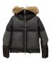 MONCLER（モンクレール）の古着「DEDION ダウンジャケット」｜グレー×ブラック