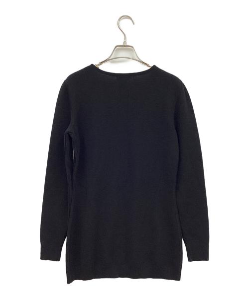 HERMES（エルメス）HERMES (エルメス) 長袖ニット ブラック サイズ:Mの古着・服飾アイテム
