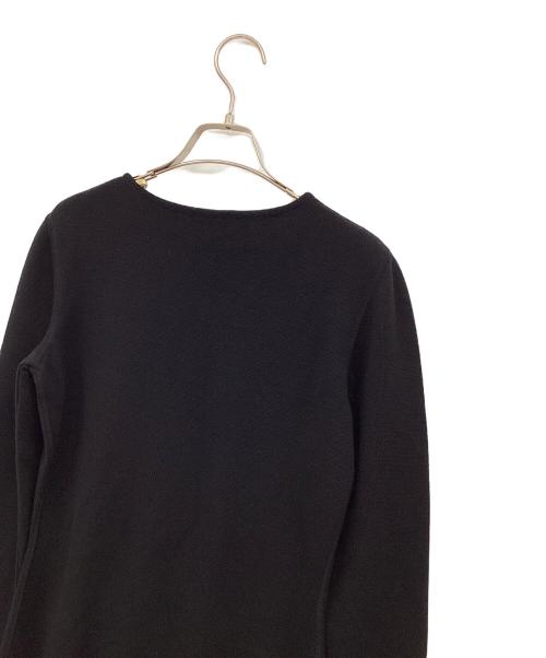 HERMES（エルメス）HERMES (エルメス) 長袖ニット ブラック サイズ:Mの古着・服飾アイテム