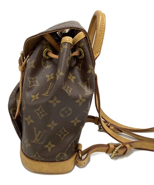 LOUIS VUITTON（ルイ ヴィトン）LOUIS VUITTON (ルイ ヴィトン) ルイヴィトン/モノグラム/ミニモンスリ/M51137/リュック ブラウンの古着・服飾アイテム