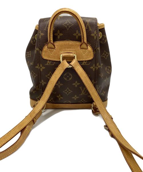 LOUIS VUITTON（ルイ ヴィトン）LOUIS VUITTON (ルイ ヴィトン) ルイヴィトン/モノグラム/ミニモンスリ/M51137/リュック ブラウンの古着・服飾アイテム