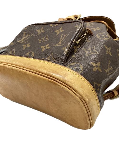 LOUIS VUITTON（ルイ ヴィトン）LOUIS VUITTON (ルイ ヴィトン) ルイヴィトン/モノグラム/ミニモンスリ/M51137/リュック ブラウンの古着・服飾アイテム