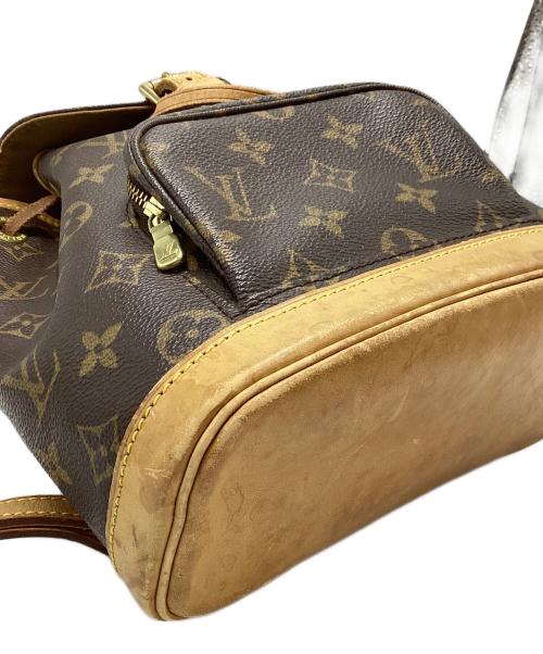LOUIS VUITTON（ルイ ヴィトン）LOUIS VUITTON (ルイ ヴィトン) ルイヴィトン/モノグラム/ミニモンスリ/M51137/リュック ブラウンの古着・服飾アイテム