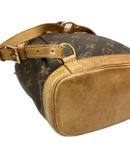 LOUIS VUITTON（ルイ ヴィトン）LOUIS VUITTON (ルイ ヴィトン) ルイヴィトン/モノグラム/ミニモンスリ/M51137/リュック ブラウンの古着・服飾アイテム