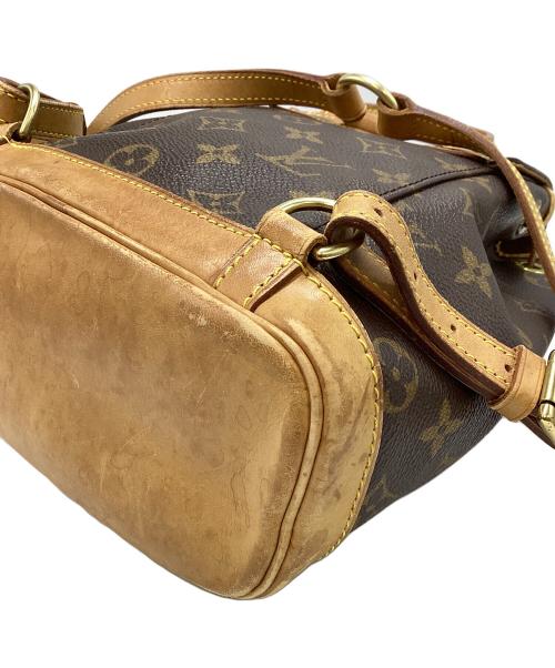 LOUIS VUITTON（ルイ ヴィトン）LOUIS VUITTON (ルイ ヴィトン) ルイヴィトン/モノグラム/ミニモンスリ/M51137/リュック ブラウンの古着・服飾アイテム