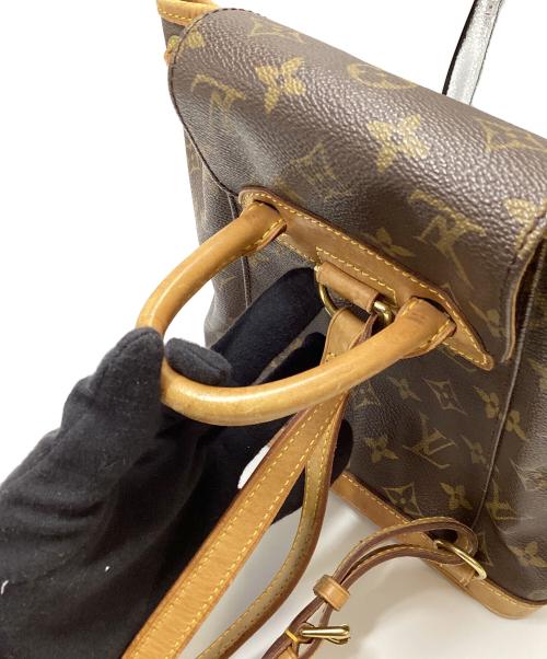 LOUIS VUITTON（ルイ ヴィトン）LOUIS VUITTON (ルイ ヴィトン) ルイヴィトン/モノグラム/ミニモンスリ/M51137/リュック ブラウンの古着・服飾アイテム