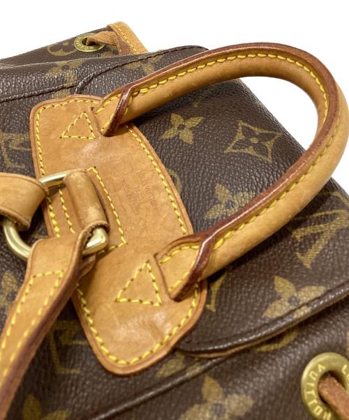 LOUIS VUITTON（ルイ ヴィトン）LOUIS VUITTON (ルイ ヴィトン) ルイヴィトン/モノグラム/ミニモンスリ/M51137/リュック ブラウンの古着・服飾アイテム