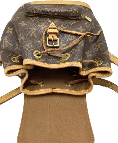 LOUIS VUITTON（ルイ ヴィトン）LOUIS VUITTON (ルイ ヴィトン) ルイヴィトン/モノグラム/ミニモンスリ/M51137/リュック ブラウンの古着・服飾アイテム