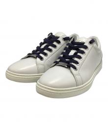 JIMMY CHOO（ジミーチュウ）の古着「ローカットスニーカー」｜ホワイト