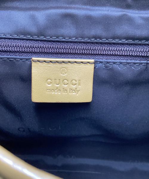 GUCCI（グッチ）GUCCI (グッチ) グッチ ジャッキー 001-4015 チェーンハンドバッグ ブラウンの古着・服飾アイテム