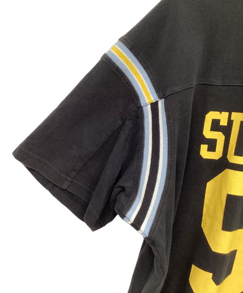 SUPREME（シュプリーム）SUPREME (シュプリーム) アメリカンフットボールシャツ ブラック×イエロー サイズ:XXLの古着・服飾アイテム