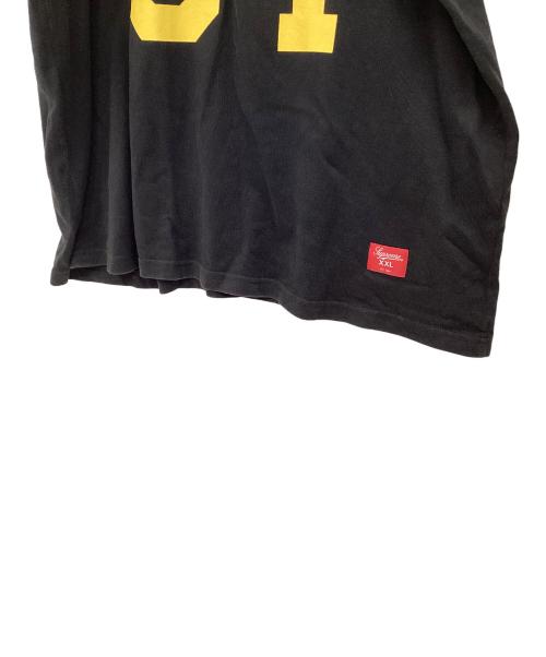 SUPREME（シュプリーム）SUPREME (シュプリーム) アメリカンフットボールシャツ ブラック×イエロー サイズ:XXLの古着・服飾アイテム