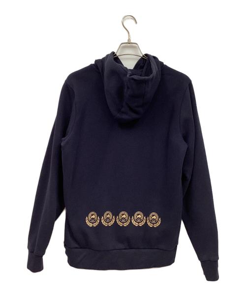 ORACLE（オラクル）ORACLE (オラクル) プルオーバーパーカー ネイビー×ゴールド サイズ:Mの古着・服飾アイテム