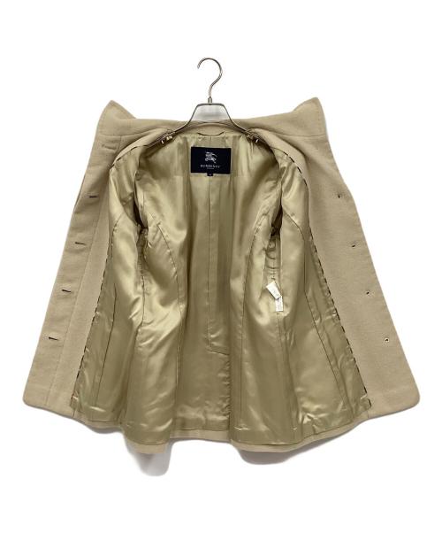 BURBERRY LONDON（バーバリーロンドン）BURBERRY LONDON (バーバリーロンドン) アンゴラ混コート ベージュ サイズ:40の古着・服飾アイテム