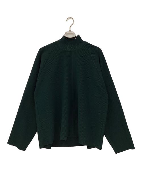 stein（シュタイン）stein (シュタイン) OVERSIZED GRADATION PLEATS LS TEE グリーン サイズ:Mの古着・服飾アイテム