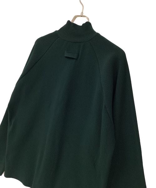 stein（シュタイン）stein (シュタイン) OVERSIZED GRADATION PLEATS LS TEE グリーン サイズ:Mの古着・服飾アイテム