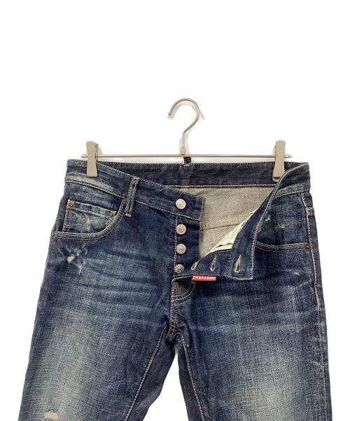 DSQUARED2（ディースクエアード）DSQUARED2 (ディースクエアード) デニムパンツ インディゴ サイズ:46の古着・服飾アイテム
