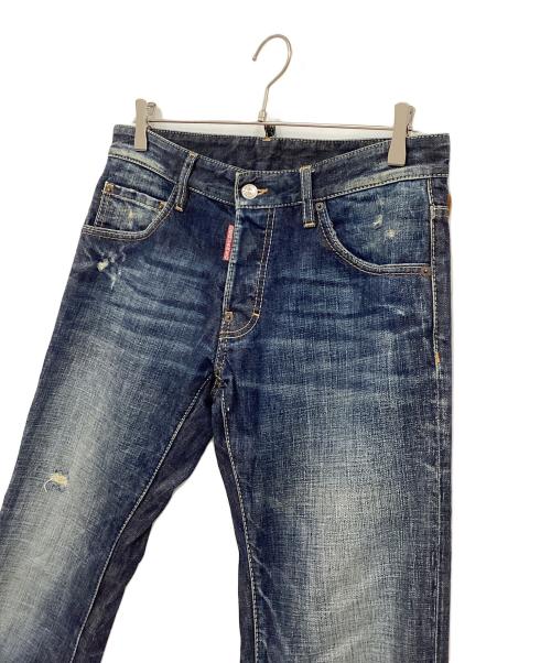 DSQUARED2（ディースクエアード）DSQUARED2 (ディースクエアード) デニムパンツ インディゴ サイズ:46の古着・服飾アイテム
