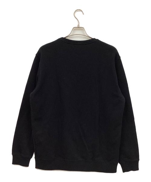 GIVENCHY（ジバンシィ）GIVENCHY (ジバンシィ) ヴィンテージロゴプリントクルーネックスウェット ブラック サイズ:Mの古着・服飾アイテム