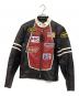 VANSON（バンソン）の古着「レーシングレザージャケット」｜レッド×ブラック