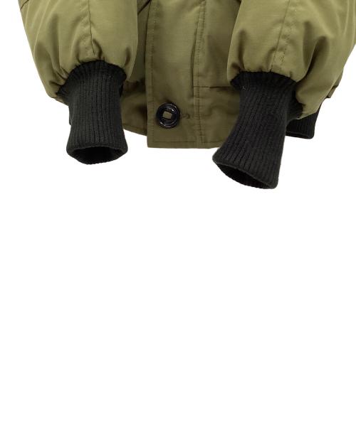 CANADA GOOSE（カナダグース）CANADA GOOSE (カナダグース) CHLLIWACK ダウンジャケット グリーン×ブラック サイズ:2XSの古着・服飾アイテム