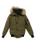 CANADA GOOSE（カナダグース）の古着「CHLLIWACK ダウンジャケット」｜グリーン×ブラック