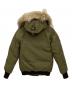 CANADA GOOSE (カナダグース) CHLLIWACK ダウンジャケット グリーン×ブラック サイズ:2XS：25000円