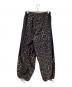 LAD MUSICIAN (ラッドミュージシャン) LEOPARD OVER PANTS ブラック×ベージュ サイズ:46：15000円