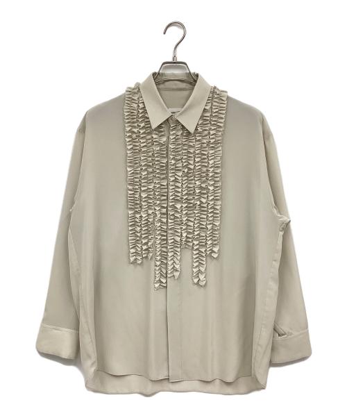 LAD MUSICIAN（ラッドミュージシャン）LAD MUSICIAN (ラッドミュージシャン) DECHINE FRILL SHIRT アイボリー サイズ:42の古着・服飾アイテム