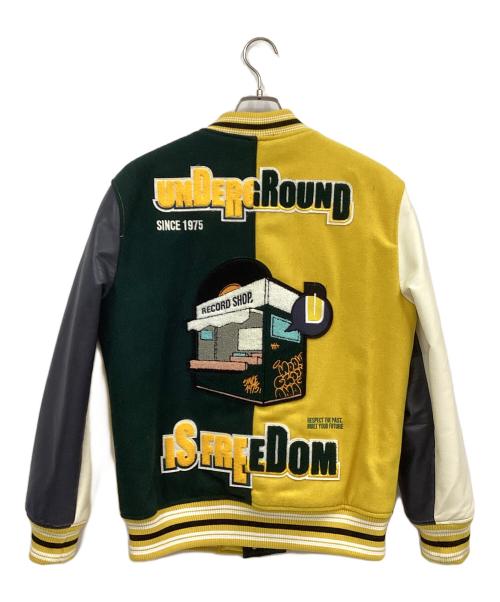 ZARA（ザラ）ZARA (ザラ) スタジャン グリーン×イエロー サイズ:Sの古着・服飾アイテム