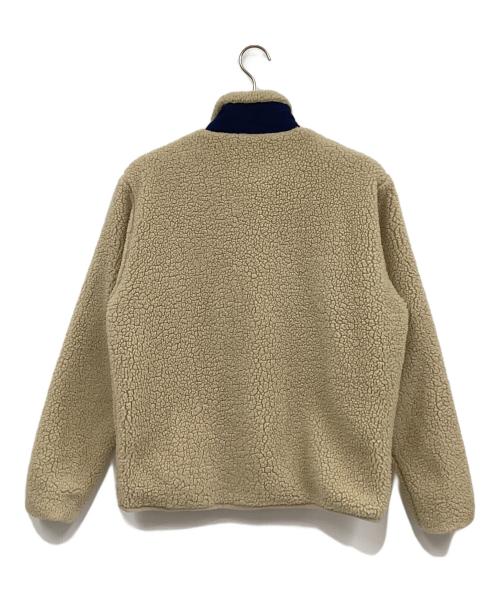 Columbia（コロンビア）Columbia (コロンビア) リバーシブルフリースジャケット ベージュ×ネイビー サイズ:Mの古着・服飾アイテム