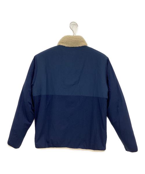 Columbia（コロンビア）Columbia (コロンビア) リバーシブルフリースジャケット ベージュ×ネイビー サイズ:Mの古着・服飾アイテム