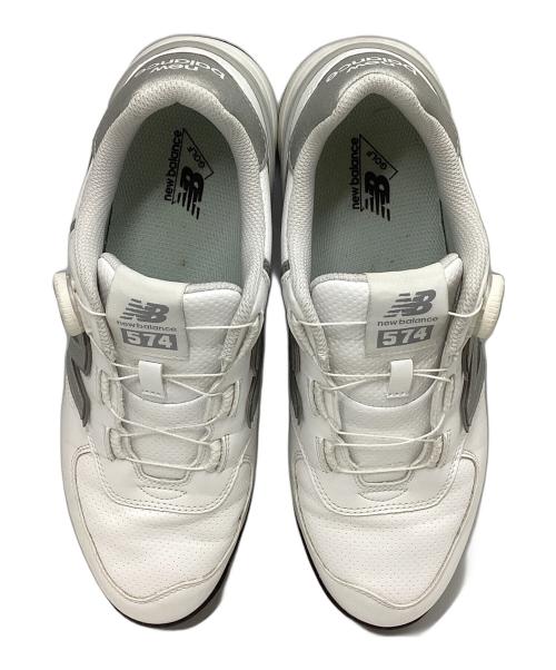 NEW BALANCE（ニューバランス）NEW BALANCE (ニューバランス) ゴルフシューズ ホワイト サイズ:27.5㎝の古着・服飾アイテム